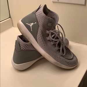 Men’s air Jordan high top grey and white sneakers